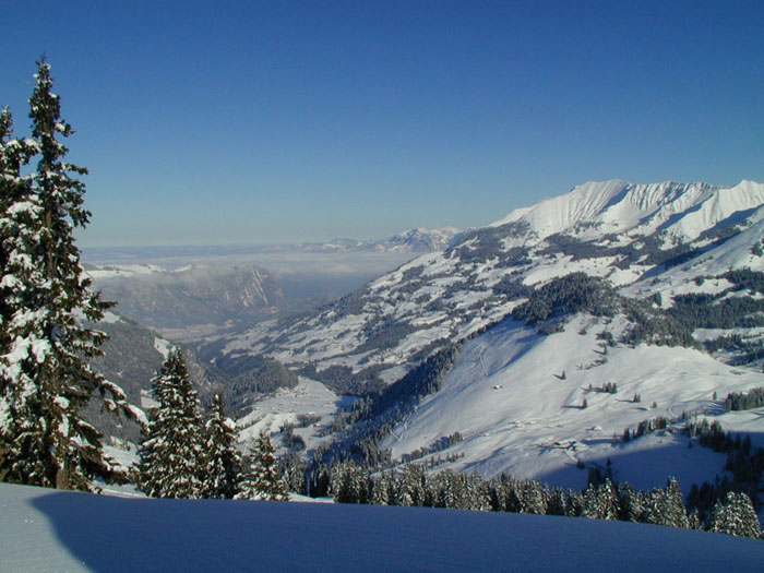 Bergstation Skilift Hohmad, Januar 2000
