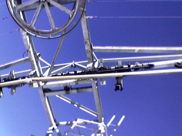 Kurve des Skiliftes Riedli-Schwarzenberg, März 2005, März 2005
