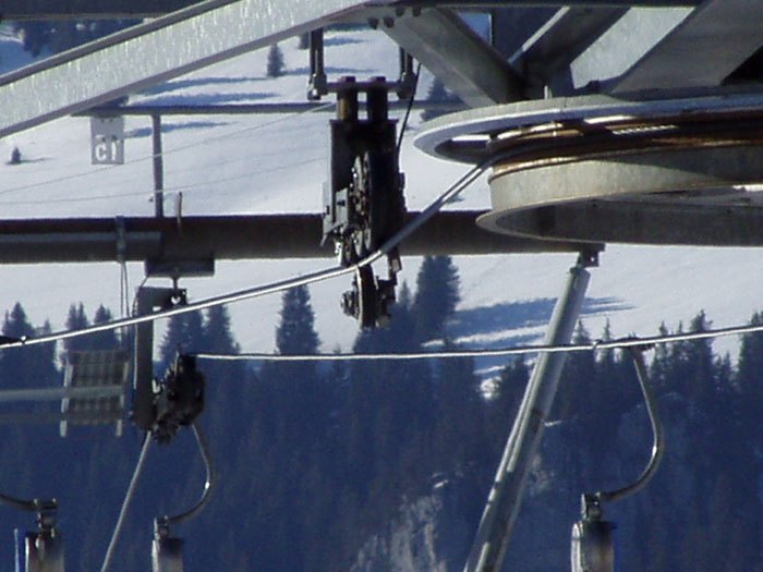 Bergstation Riedli-Schwarzenberg, Habegger-Kurzbügel, März 2005
