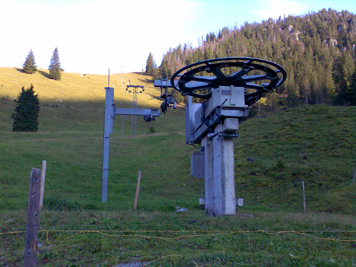 Skilift Heiteren, Sommer 2006
