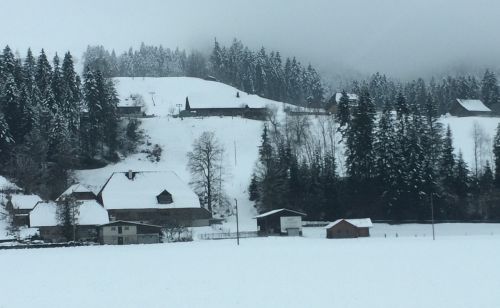 Der geschlossene Lift am 22. Januar 2015
