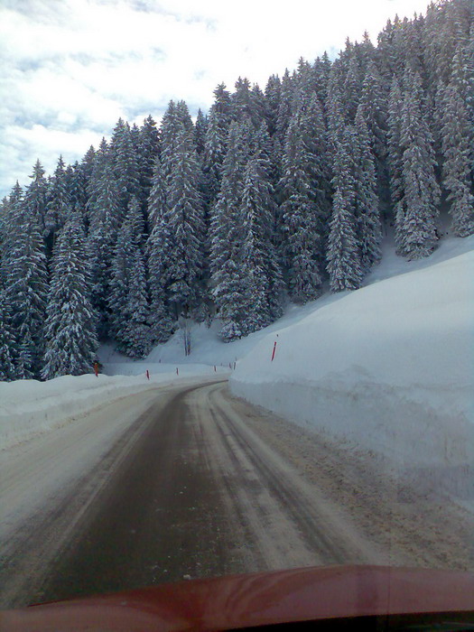 ... der Schnee liegt hier meterhoch derzeit
