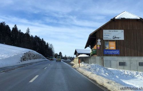 Anfahrt zum Selital, 8. Februar 2019
