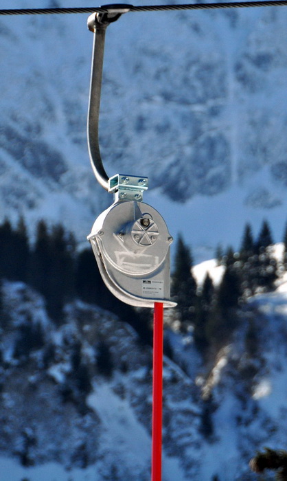 Einige neue Borer BSG77 hängen auch am Habegger-Lift, der 1973 erbaut wurde
