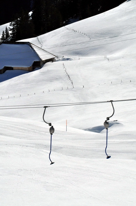 Skilift Kuhberg, 1. März 2010
