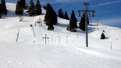 Skilift Kuhberg, 1. März 2010
