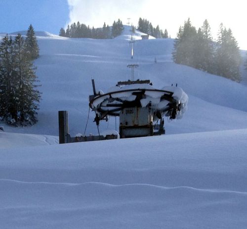 16. Februar 2013, Schwefelbergbad - der Skilift ist diesen Winter ausser Betrieb
