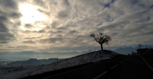 Unterwegs von Bern nach Rüschegg am Freitag, 17. Februar 2012
