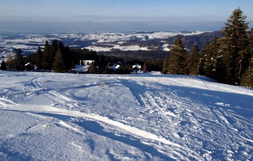 Sicht ins Schwarzenburgerland
