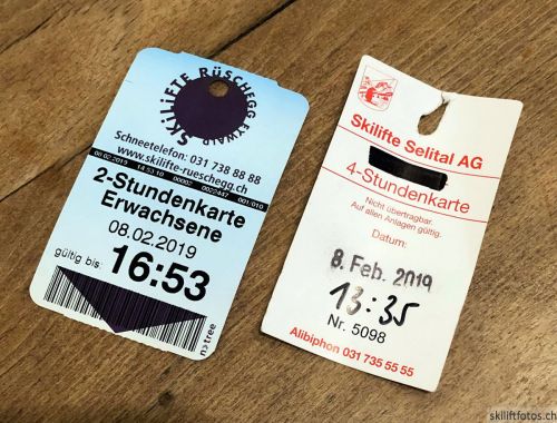 Tickets Selital und Rüschegg, 8.2.2019
