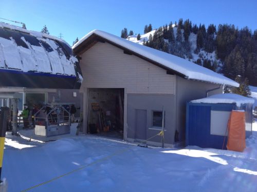 Ehemalige Skilift-Talstation (Brändle-Doppellift Kaiseregg)

