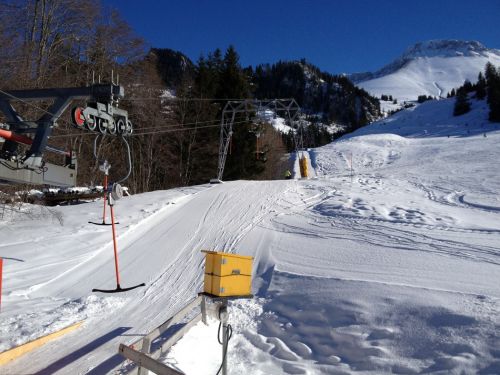 Skilift Gypsera von Brändle, allerdings ziemlich garaventisiert
