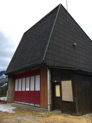 Ex-Talstation Sesselbahn Schwyberg, 4. März 2017
