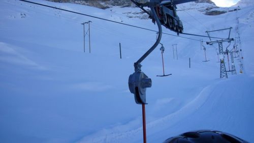 Skilift Salzegg, 13. Januar 2008
