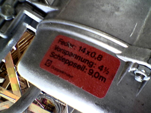 Doppelmayr-Gehänge "Silikon 88", Engstligenalp
