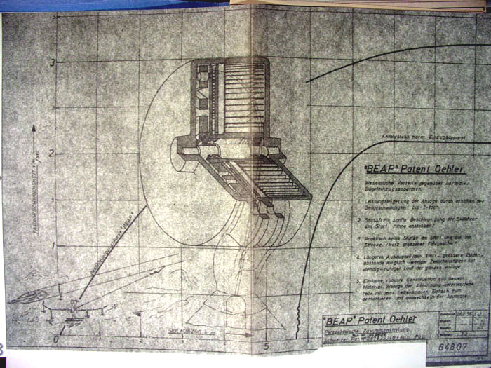 Plan zu BEAP-Gehänge von Oehler, hier mit Trichter ([url=http://www.jacomet.ch/themen/skilift/album/index.php?cat=17]Nachlass Theo Brunner[/url])
