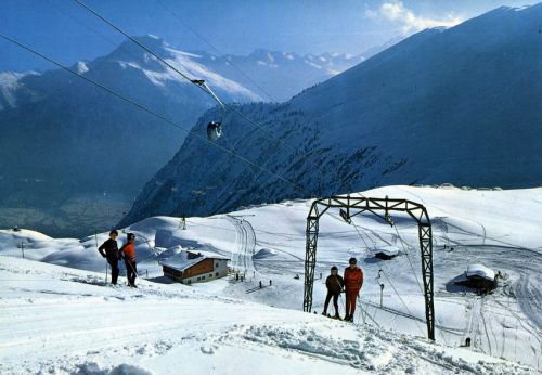 Postkarte Belalp ob Blatten bei Naters, ca. 1970er-Jahre (Archiv [url=http://skilift-nostalgie.ch]Jakob Schuler[/url])
