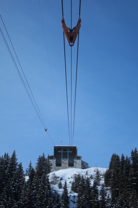 Anflug auf Caischavedra
