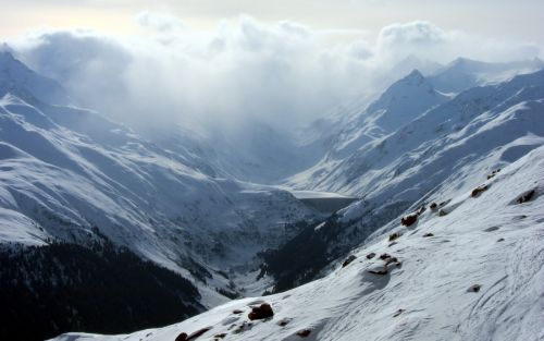 Blick ins Val Nalps - Südstaulage ohne Föhn
