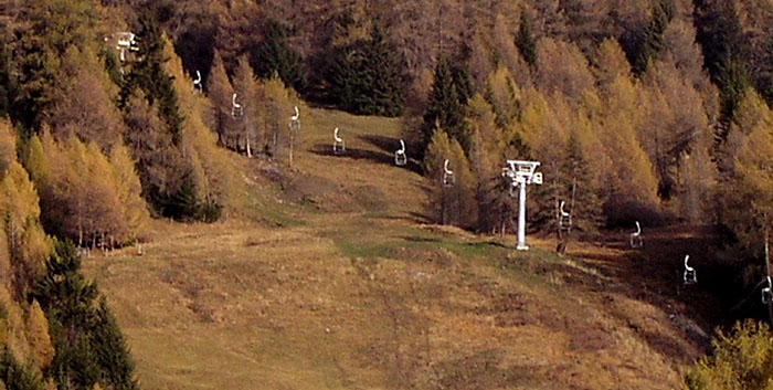 Neue Sesselbahn, November 2006
