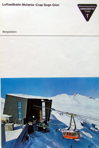 Habegger-Prospekt von 1971, Crap Sogn Gion
