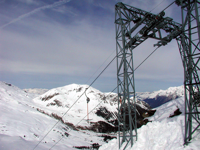 Skilift Laritg (Garaventa), März 2002
