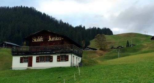 Skilift Junker, St. Antönien, 11. Oktober 2014
