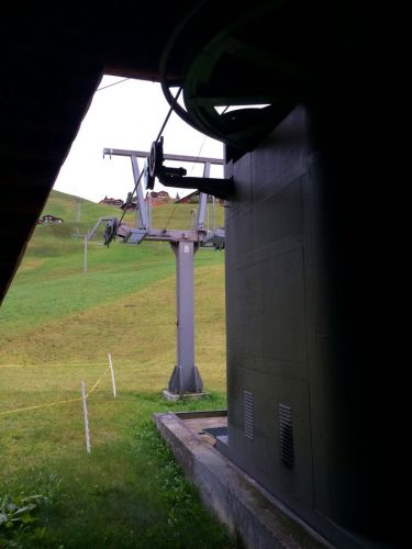 Skilift Junker, St. Antönien, 11. Oktober 2014
