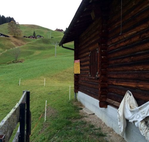 Skilift Junker, St. Antönien, 11. Oktober 2014
