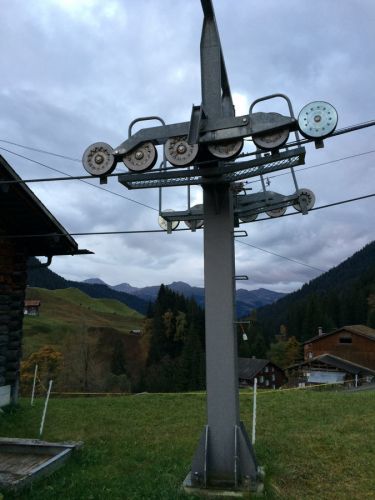 Skilift Junker, St. Antönien, 11. Oktober 2014
