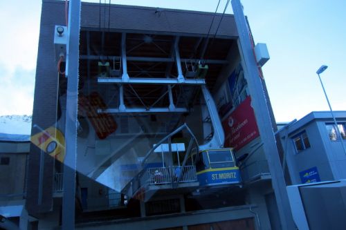 Bei der Talstation der Signalbahn, 27. Januar 2011
