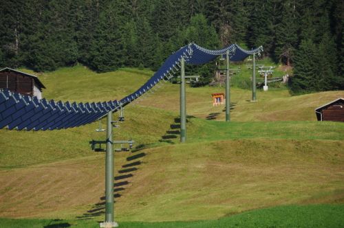 Solarskilift Tenna, Juli 2013
