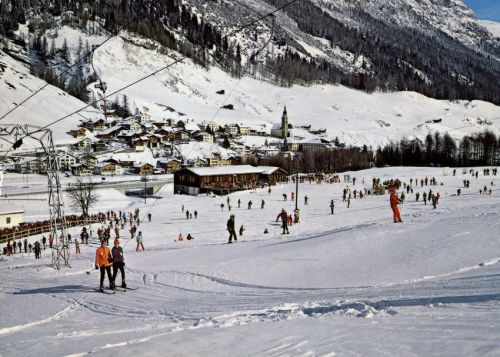 Postkarte Skilift Splügen (Tebru), ca. 1970er-Jahre (Archiv [url=http://skilift-nostalgie.ch]Jakob Schuler[/url])
