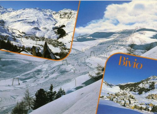 Postkarte Bivio, ca. 1980er-Jahre (Archiv [url=http://skilift-nostalgie.ch]Jakob Schuler[/url])
