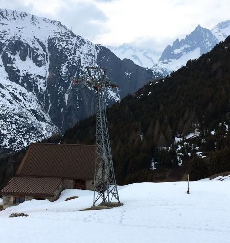 Abriss 2er-Sesselbahn Andermatt-Nätschen, 31. März 2017

