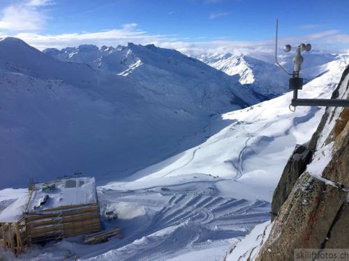 Neue Bergstation Schneehüenerstock, 11.1.2018 (Foto: JR)
