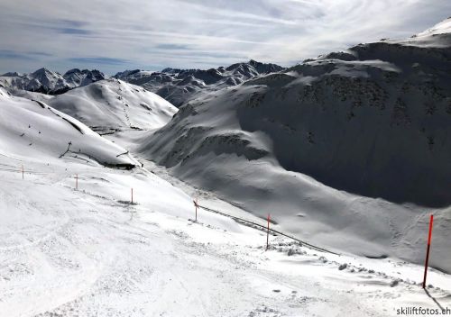Sesselbahn Schneehüenerstock, 6.4.2018 
