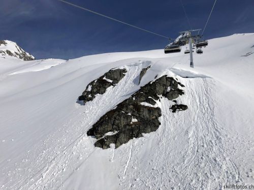 Sesselbahn Schneehüenerstock, 6.4.2018

