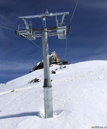 Sesselbahn Schneehüenerstock, 6.4.2018
