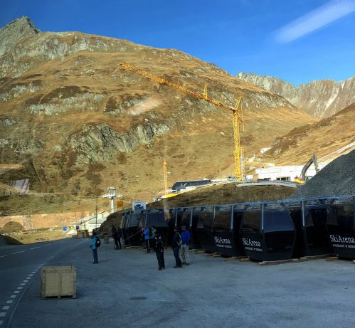 10er-Gondelbahn Schneehüenerstock, 23. Oktober 2018
