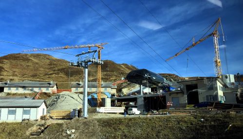 10er-Gondelbahn Schneehüenerstock, 23. Oktober 2018
