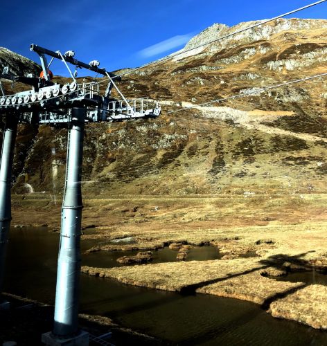 10er-Gondelbahn Schneehüenerstock, 23. Oktober 2018
