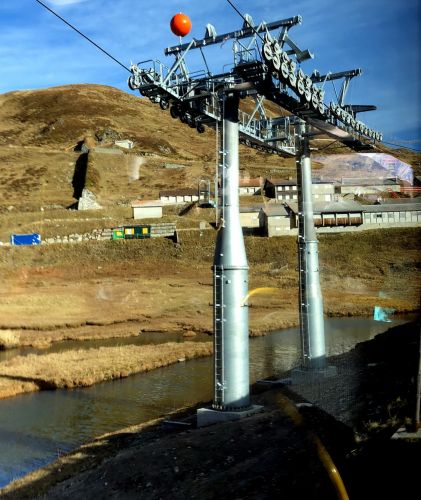 10er-Gondelbahn Schneehüenerstock, 23. Oktober 2018
