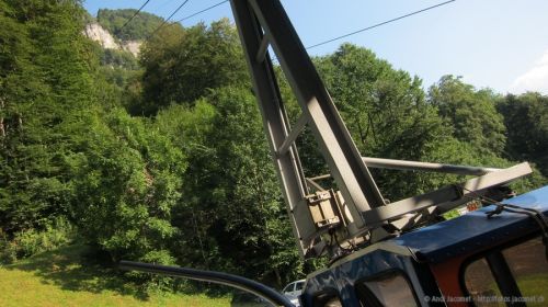 Seilbahn Brändlen, August 2011

