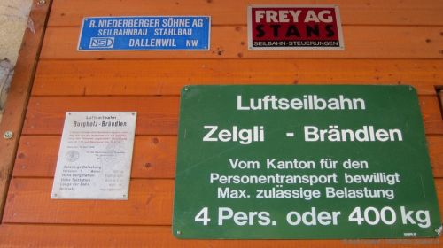 Seilbahn Brändlen, August 2011
