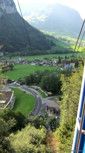 Seilbahn Brändlen, August 2011
