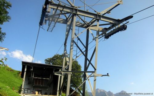 Seilbahn Brändlen, August 2011
