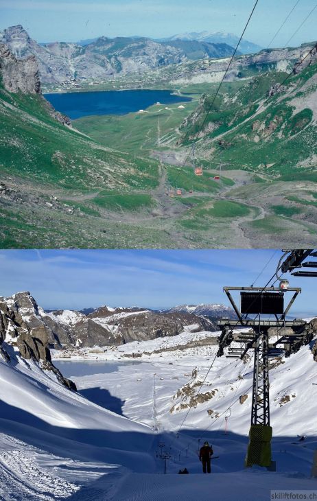 40 Jahre Balmeregghorn, August 1985 vs. Dezember 2025
