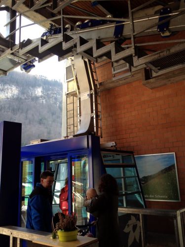 Pendelbahn Dallenwil-Niederrickenbach (Bartholet), 31. Januar 2013
