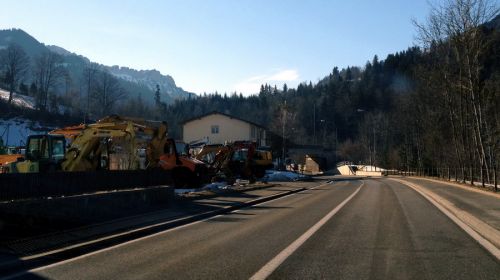 Anfahrt von Schüpfheim nach Sörenberg, 29. Februar 2012
